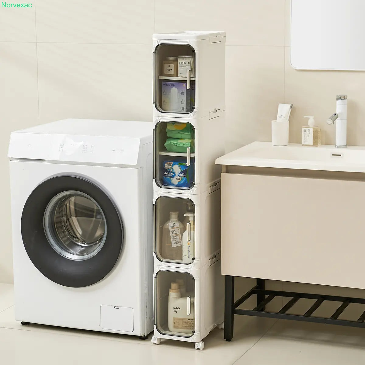 4-Tier Rolling Storage Organizer