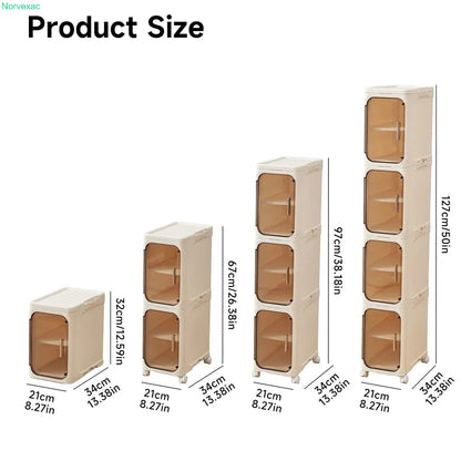 4-Tier Rolling Storage Organizer