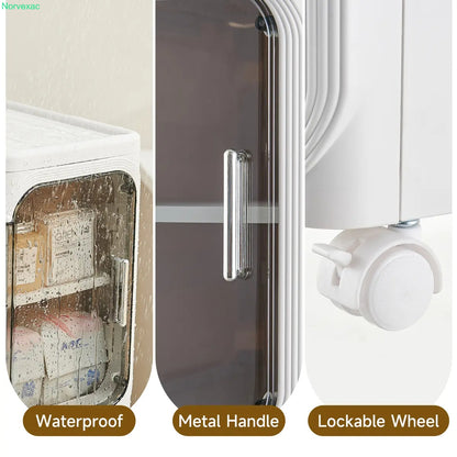 4-Tier Rolling Storage Organizer