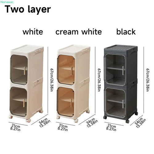 4-Tier Rolling Storage Organizer