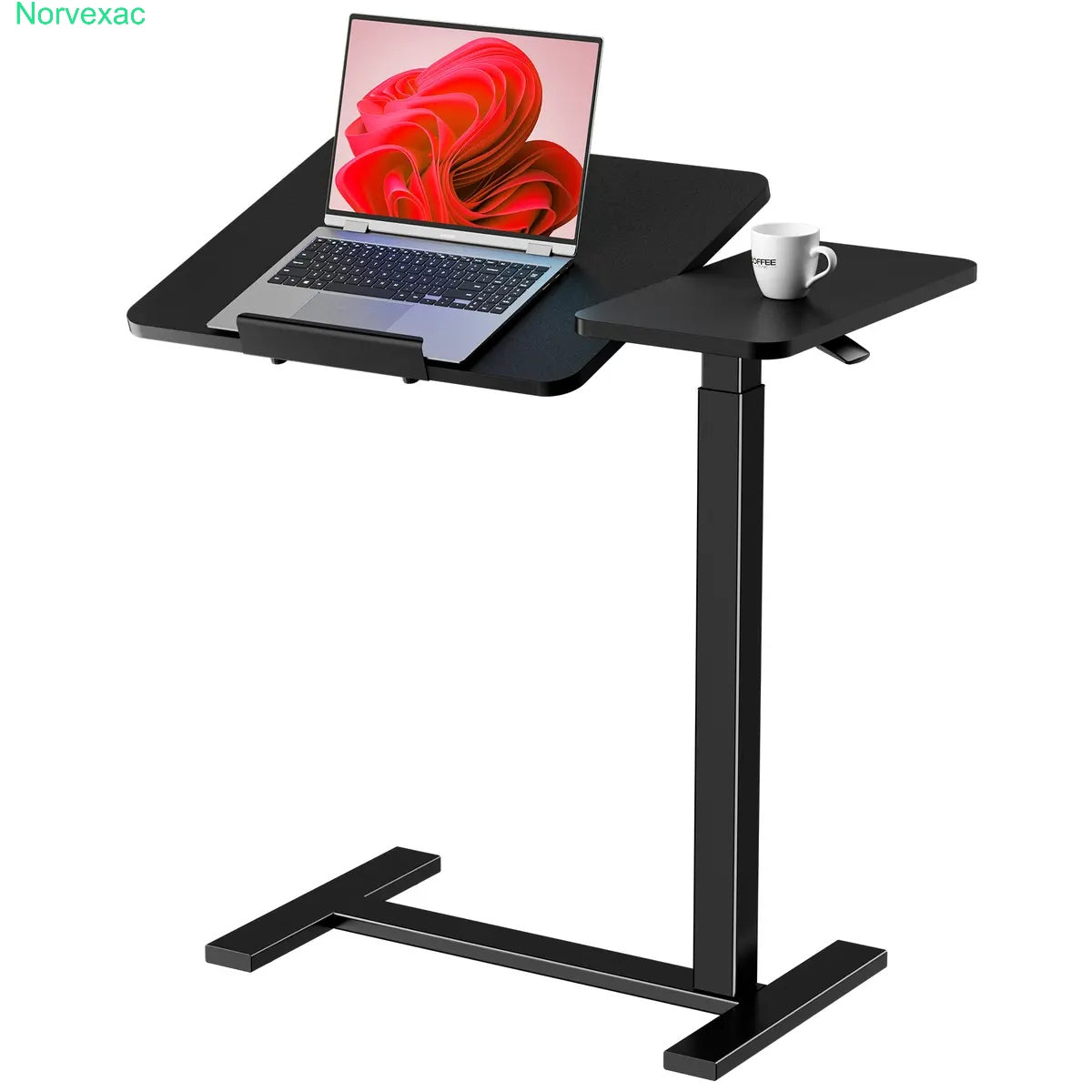 Mobile Bedside Laptop Desk with Wheels