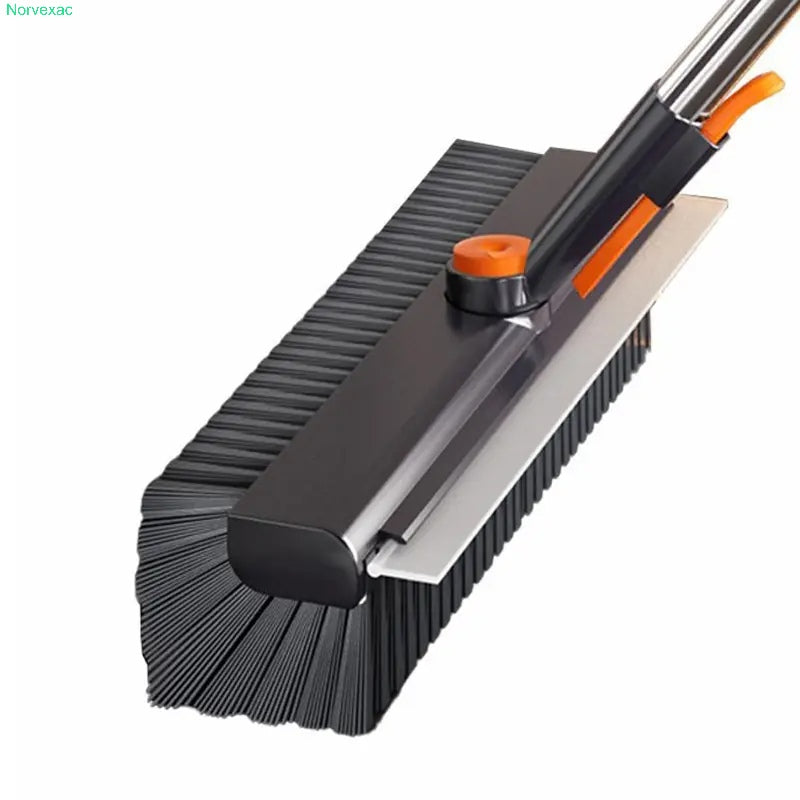 3-in-1 Floor Scrub Brush with Adjustable Handle