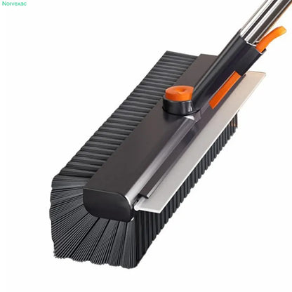 3-in-1 Floor Scrub Brush with Adjustable Handle